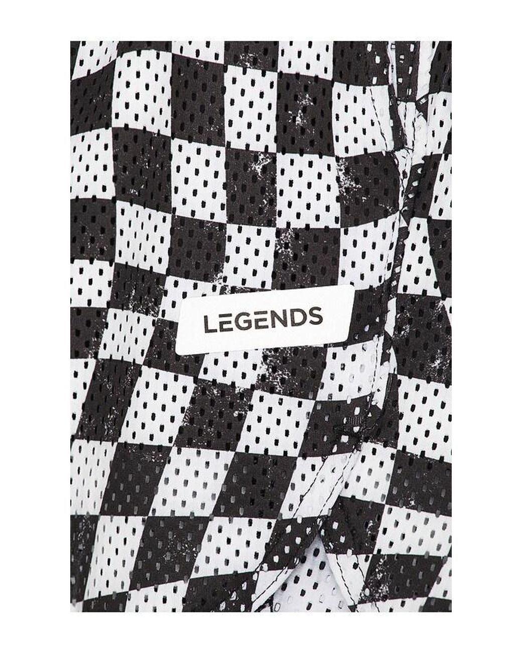 Legends Black Luka Mesh 7 Short for men