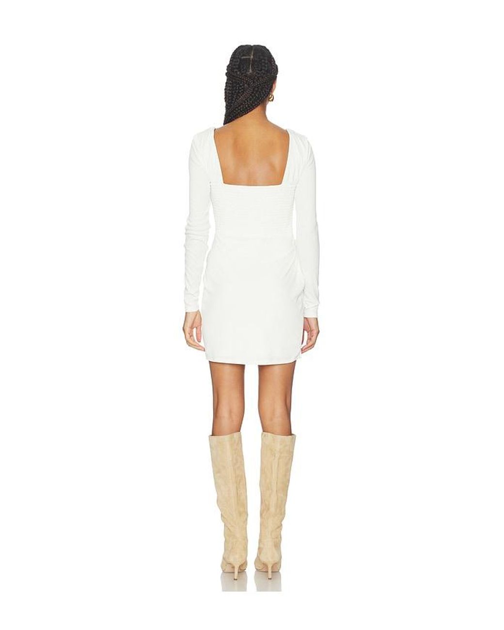 Lovers + Friends White Devon Dress