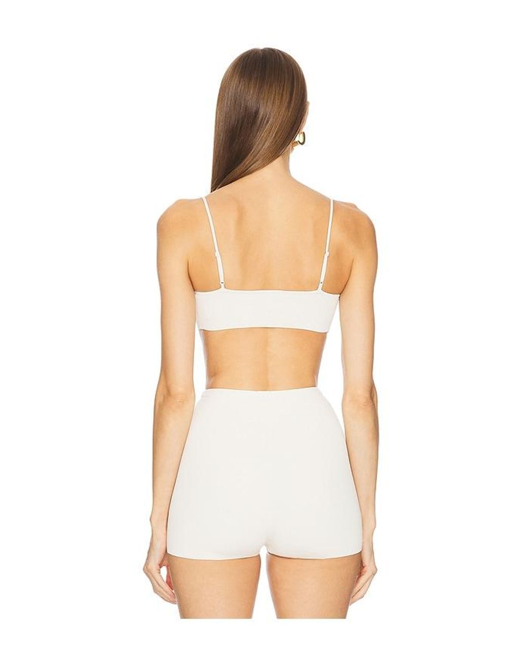 L'academie White 'Academie Viv Knit Bralette