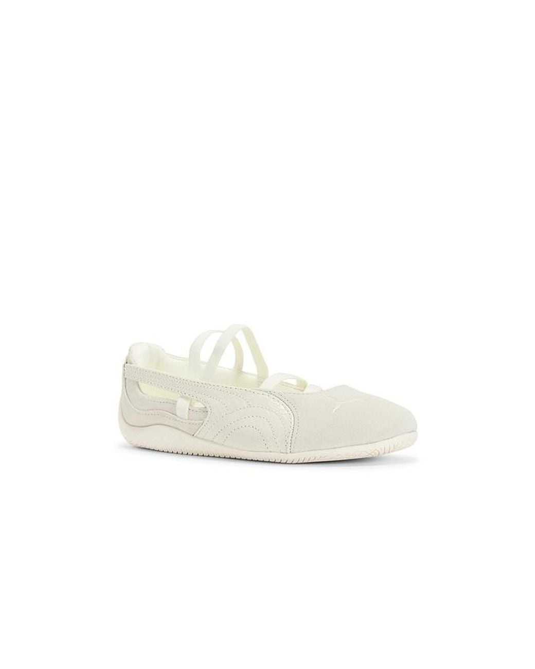 SNEAKERS MARY JANE SPEEDCAT BALLET PYTHON II en Beige PUMA en coloris White