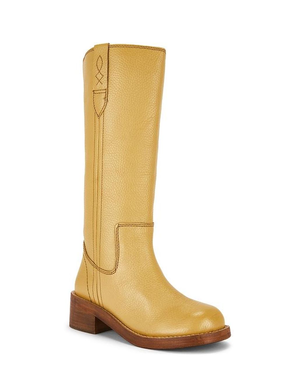 Free People Yellow Blaze Pull On Boot