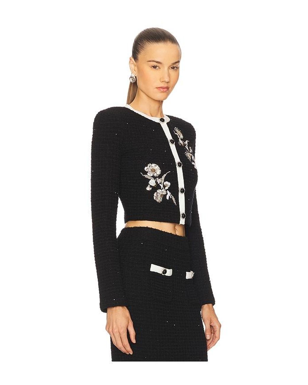 Self-Portrait Black Jacke Jacket