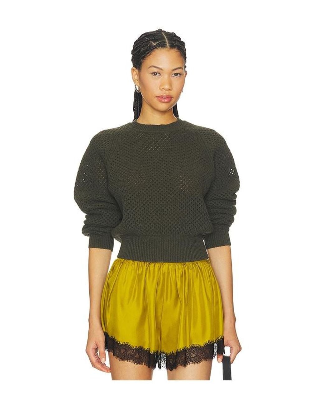 Ulla Johnson Black Ronan Knit Pullover