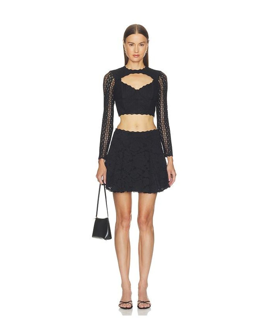 Charo Ruiz Black Beatrice Top