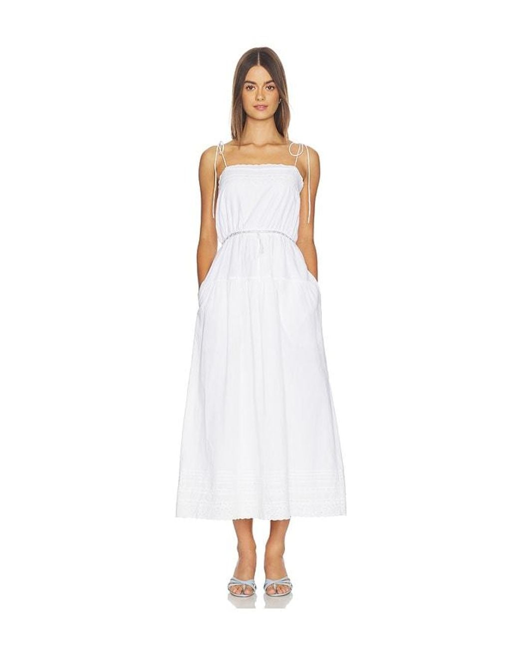 Ciao Lucia White Petra Dress