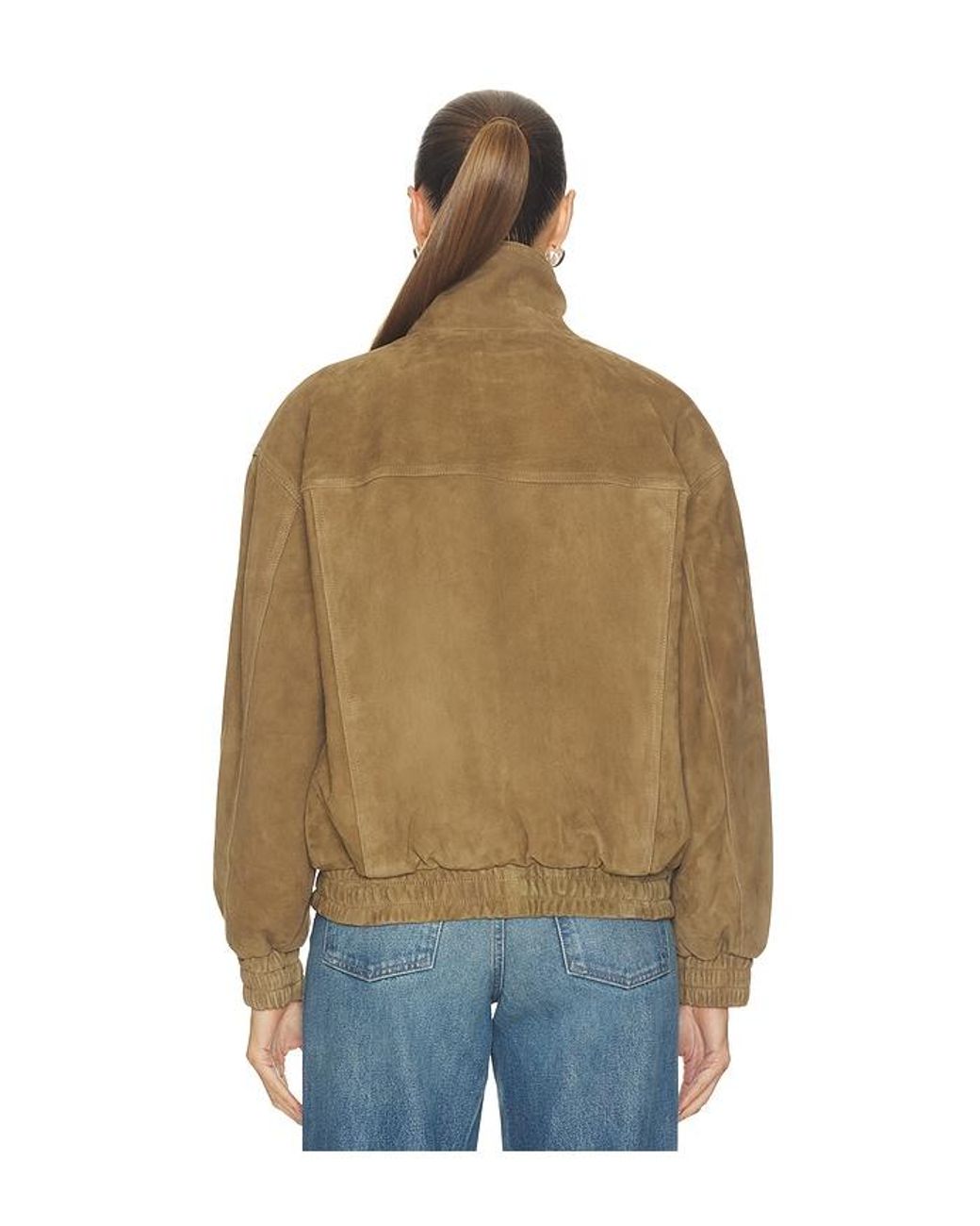 GRLFRND Natural Gracio Bomber Jacket