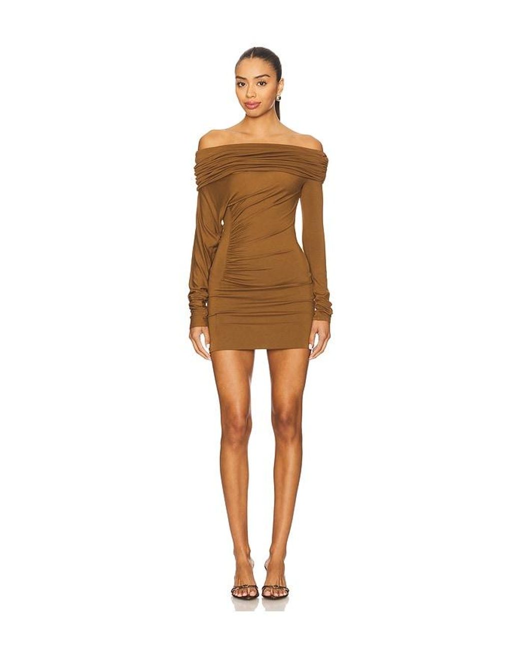 ANDAMANE Natural Zoe Mini Dress