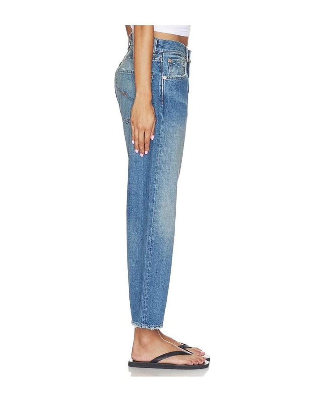 Denimist Blue Haisley Slouch Boyfriend Jean