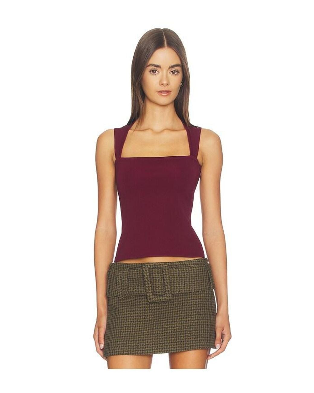 FRANÃOISE Red Winnie Top