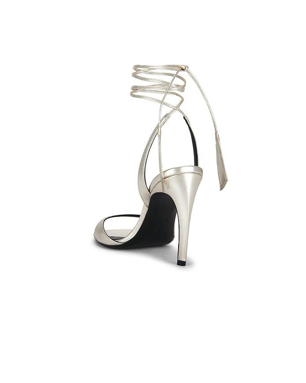 The Attico White Ora 95Mm Sandal
