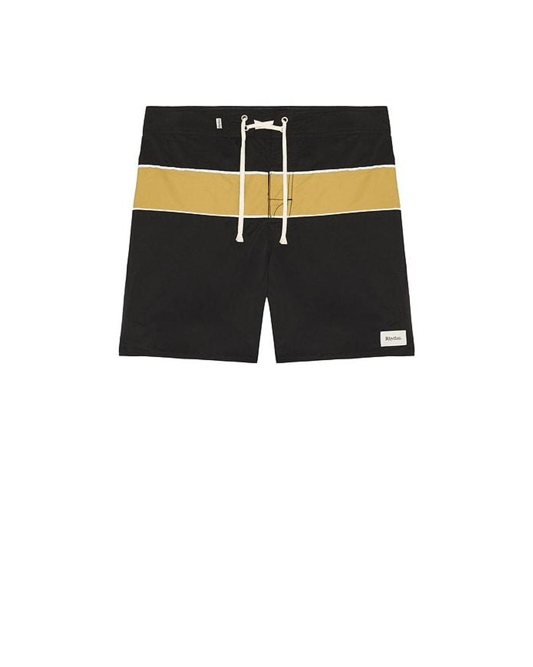 Rhythm Black Heritage Midway Trunk for men