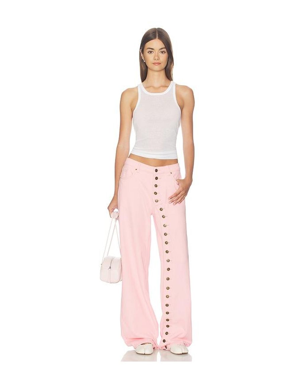 Lioness Pink Penny Jeans
