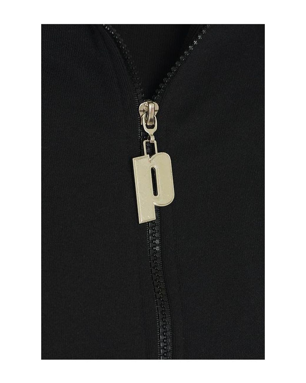 Prince Tennis Black Sports Full Zip Hoodie
