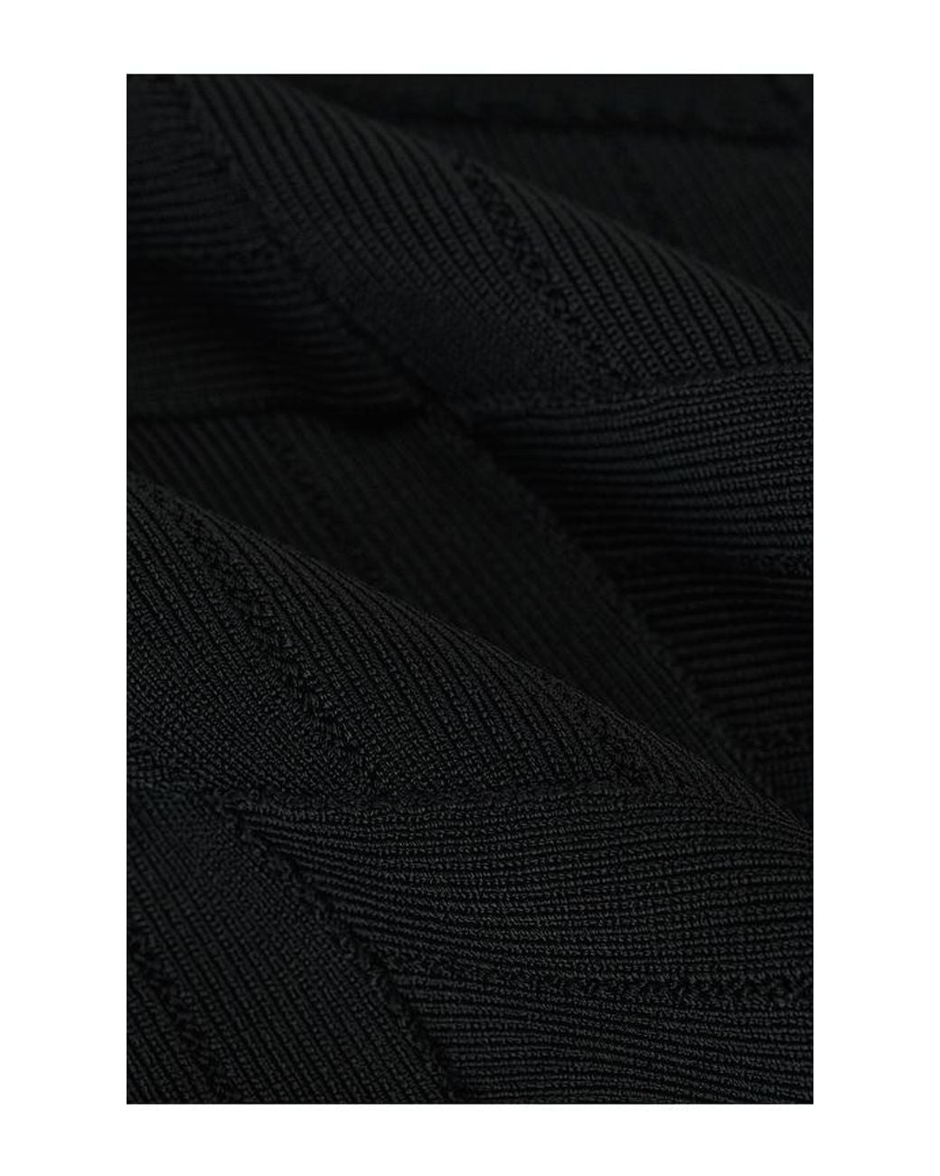 HAELO Black Bandage Weave Midi Skirt