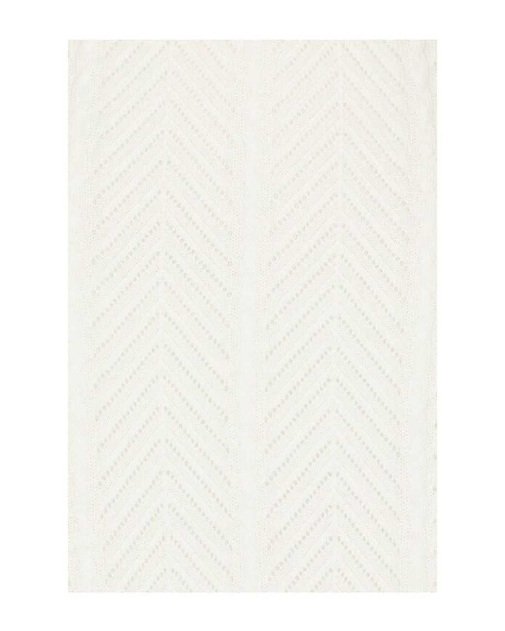 NAADAM White Cashmino Lace Pointelle Dress