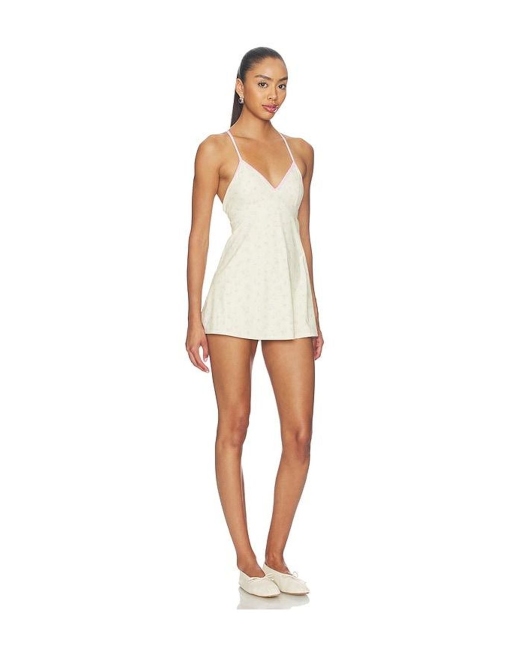 LoveShackFancy White Lashinda Dress