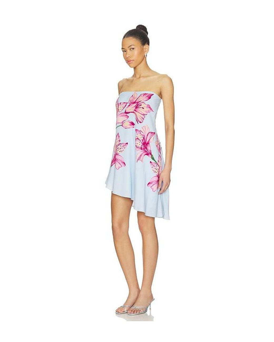 Rococo Sand Red Mini Dress