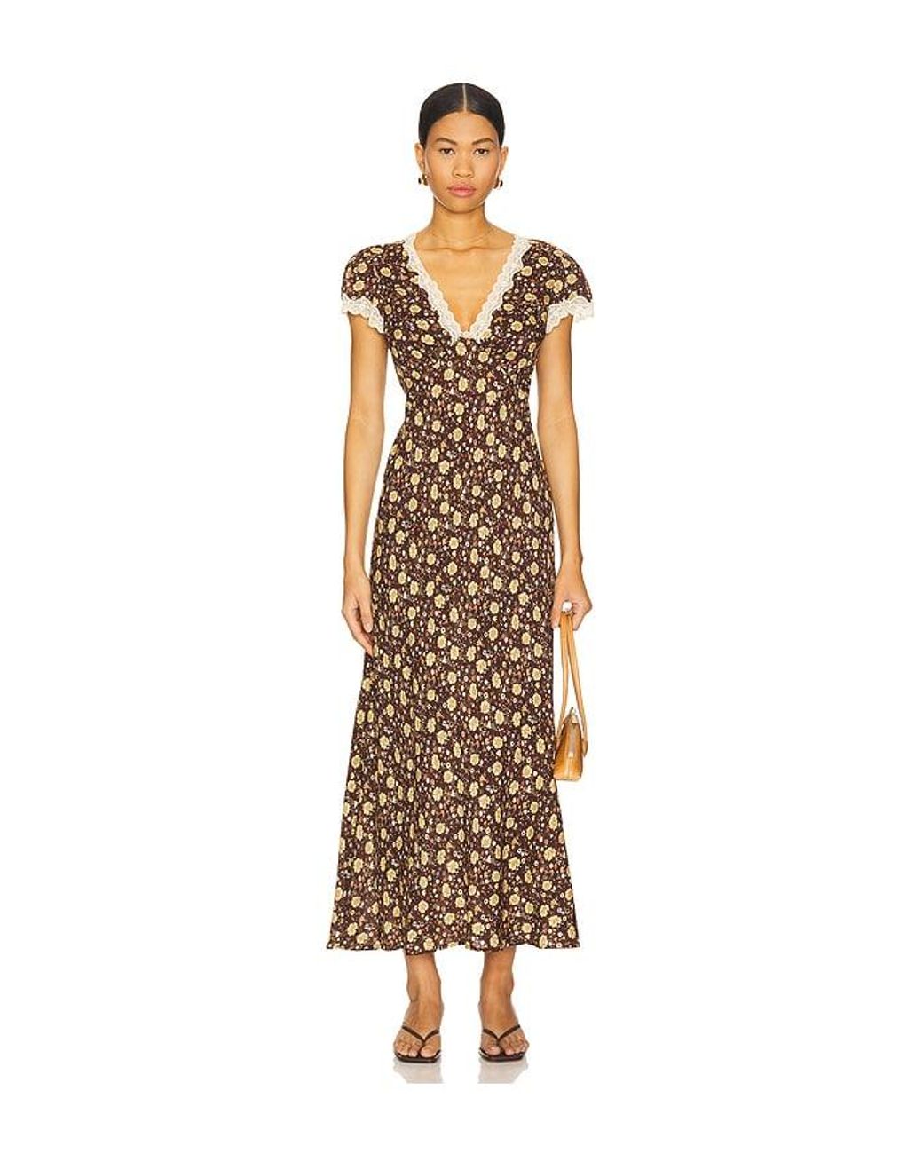 Rixo White Clarice Dress