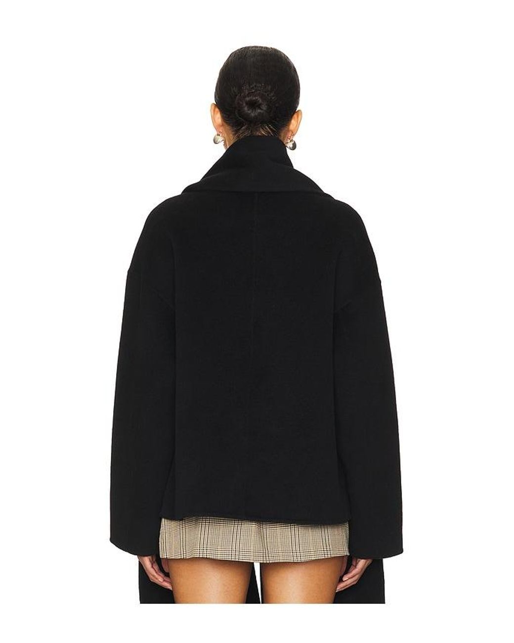 RUE SOPHIE Black Jardin Scarf Jacket