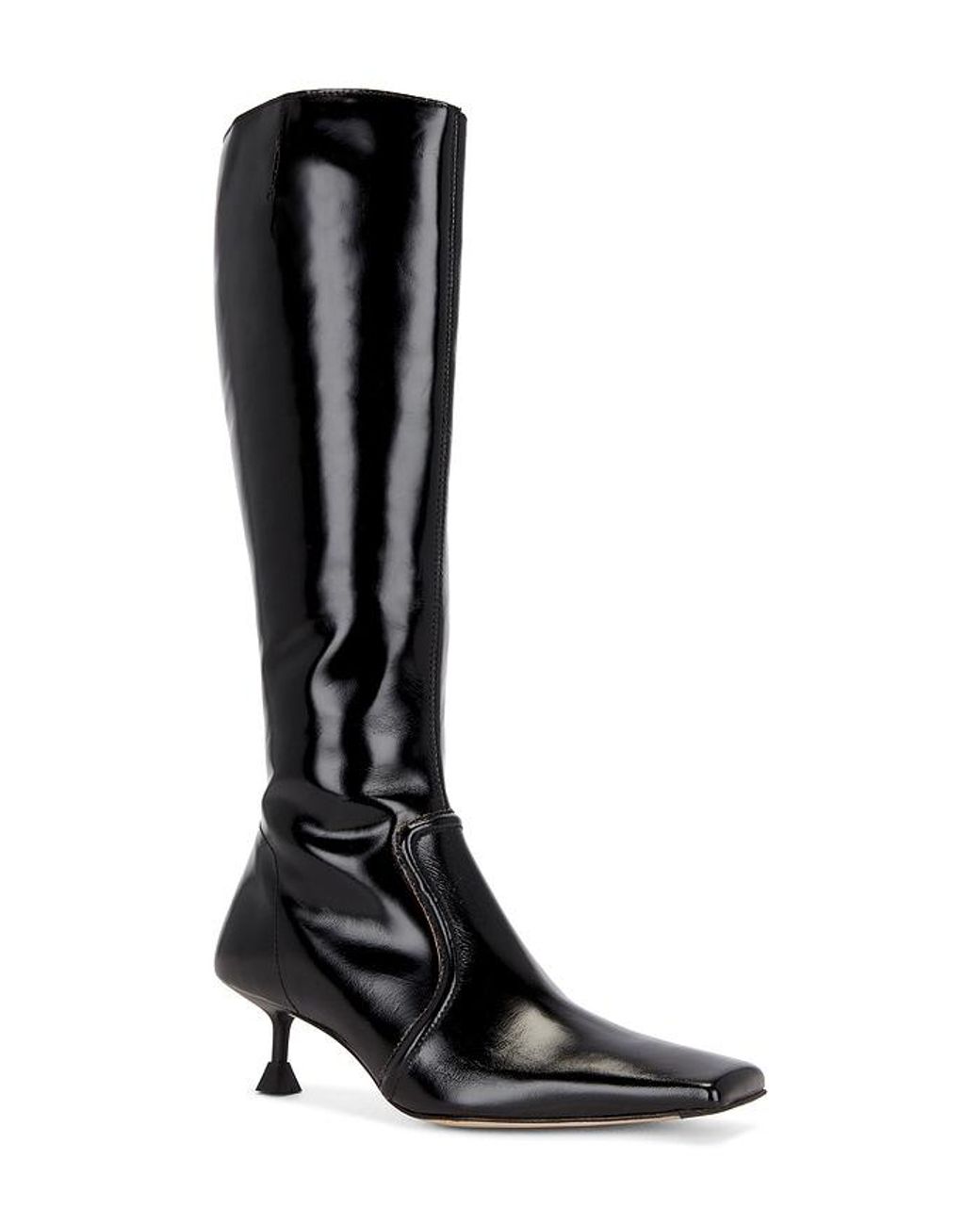 Miista Black Boot Vikki Tall