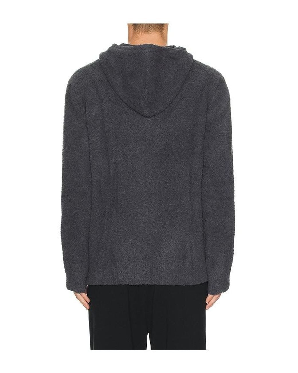 Barefoot Dreams Blue Cozychic Pullover Hoodie for men
