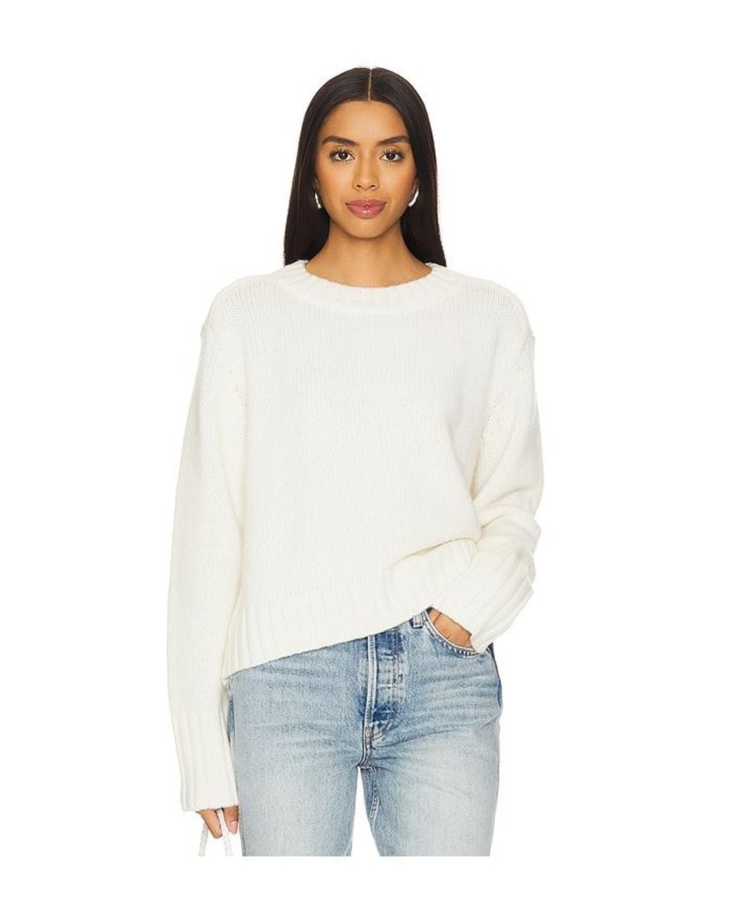 RUE SOPHIE White Estelle Sweater