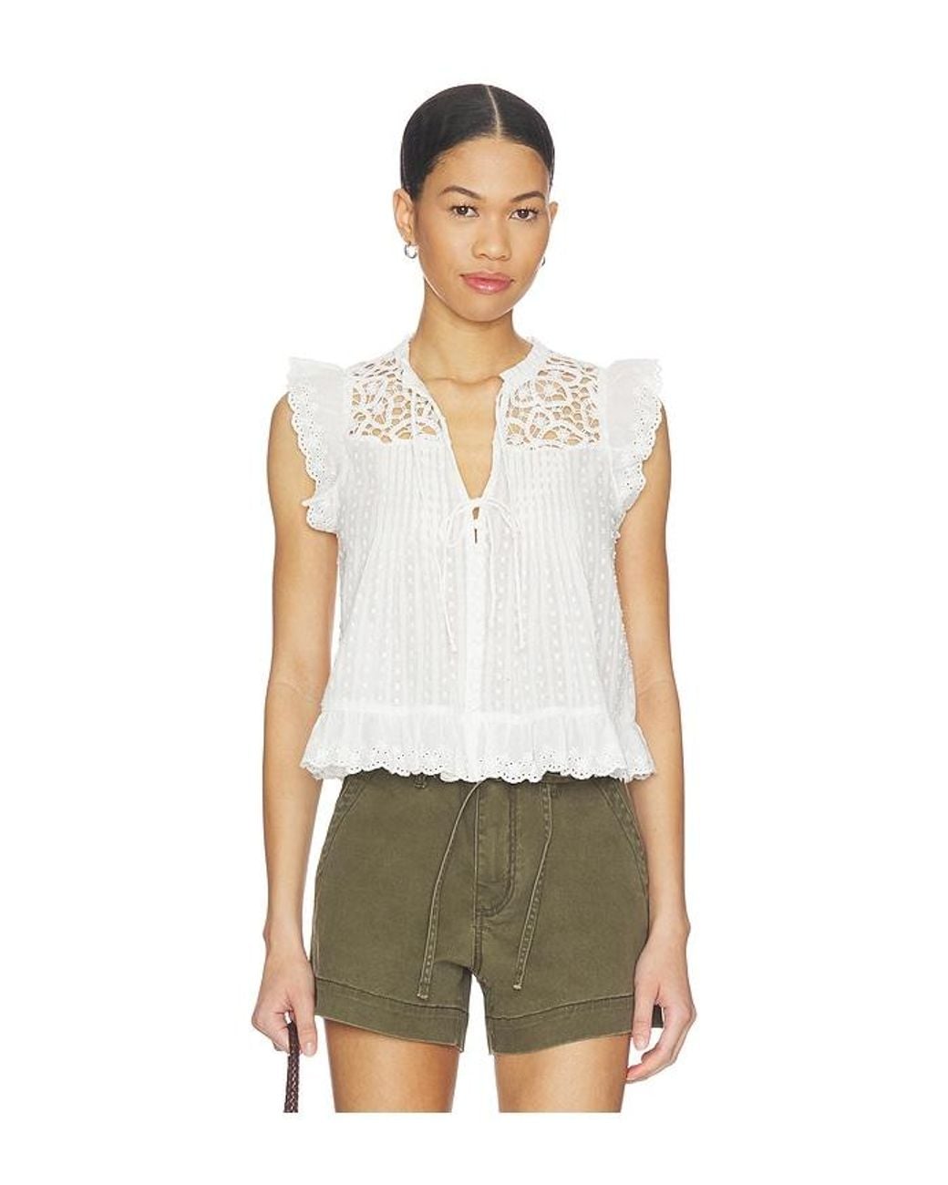 Heartloom Green Rayna Top