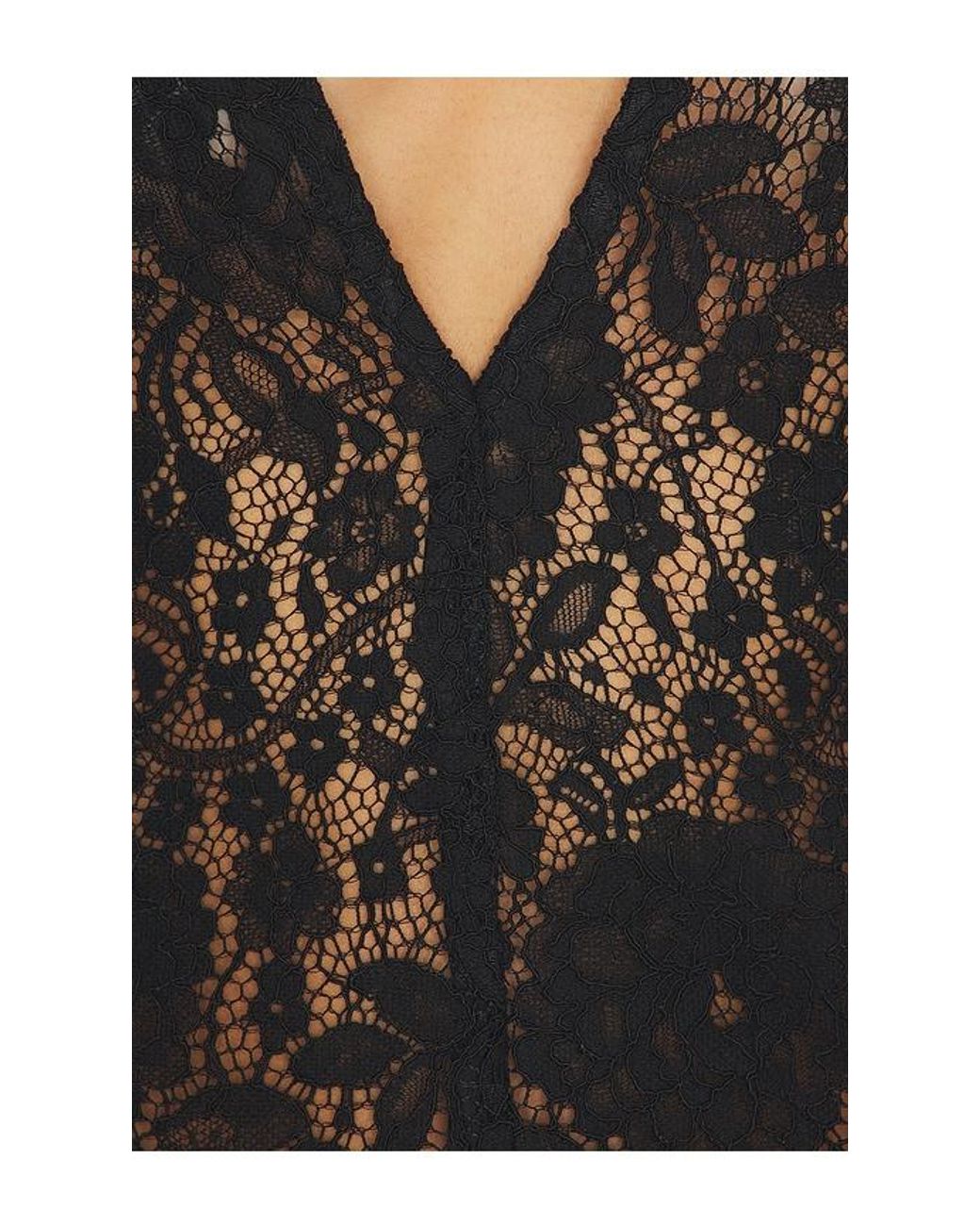 Lovers + Friends Black X Hannah Lizzy Atlan Top