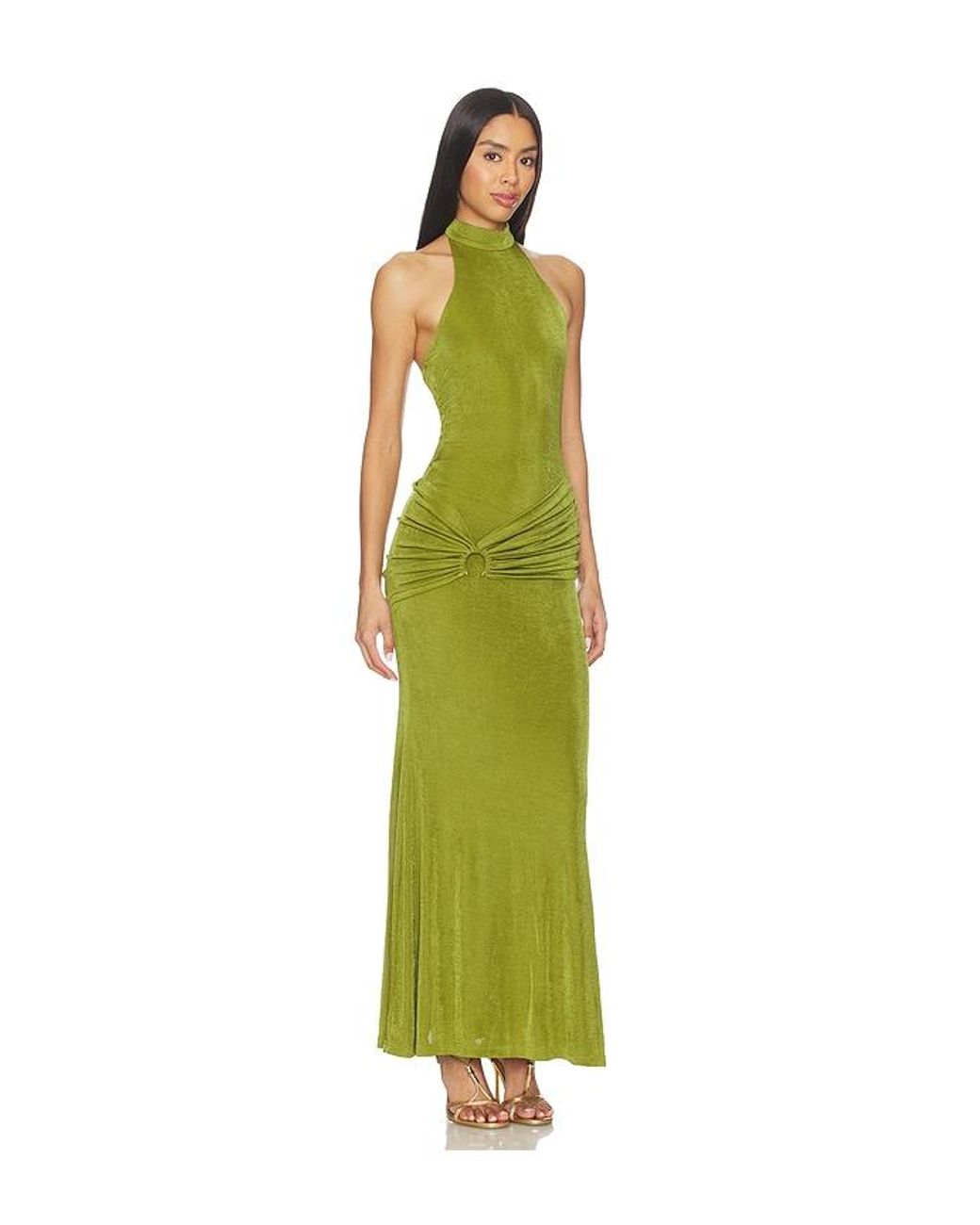 superdown Green Olandria Maxi Dress