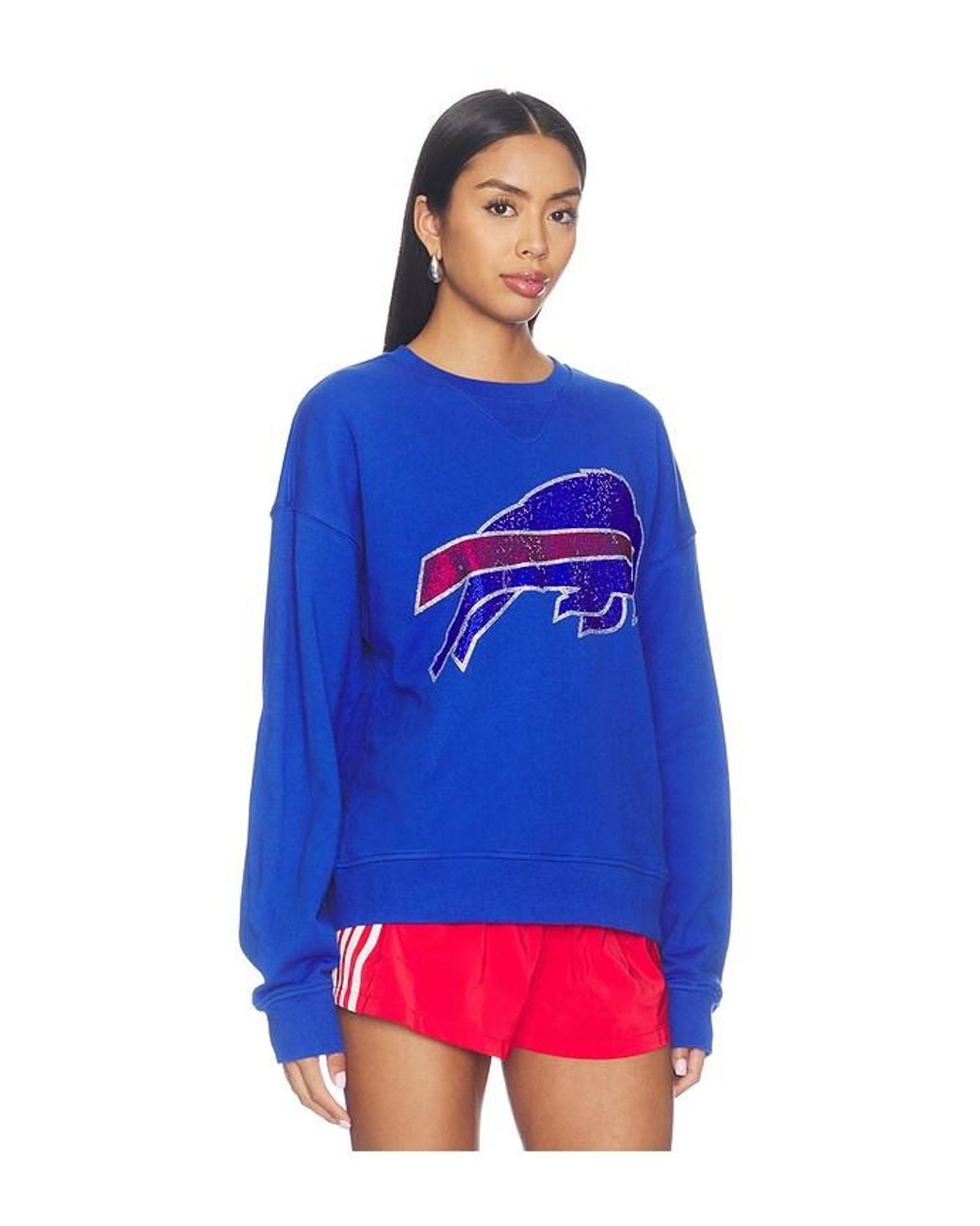 Terez Blue Buffalo Bills Marquee Crew Sweatshirt