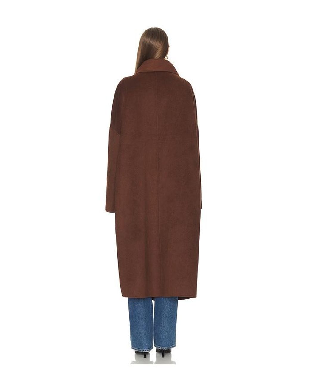 Camila Coelho Brown Mirta Coat