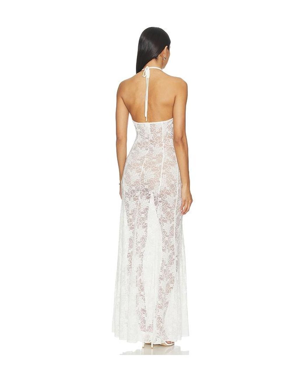 superdown White Meelinah Maxi Dress