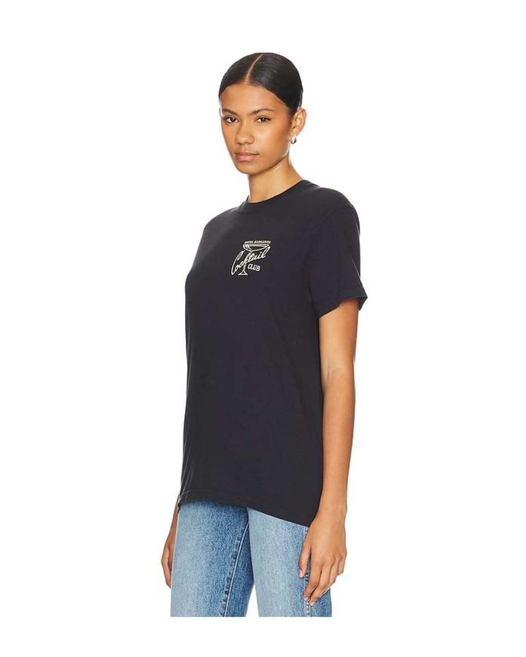 Motel Margarita Black Cocktail Club Tee