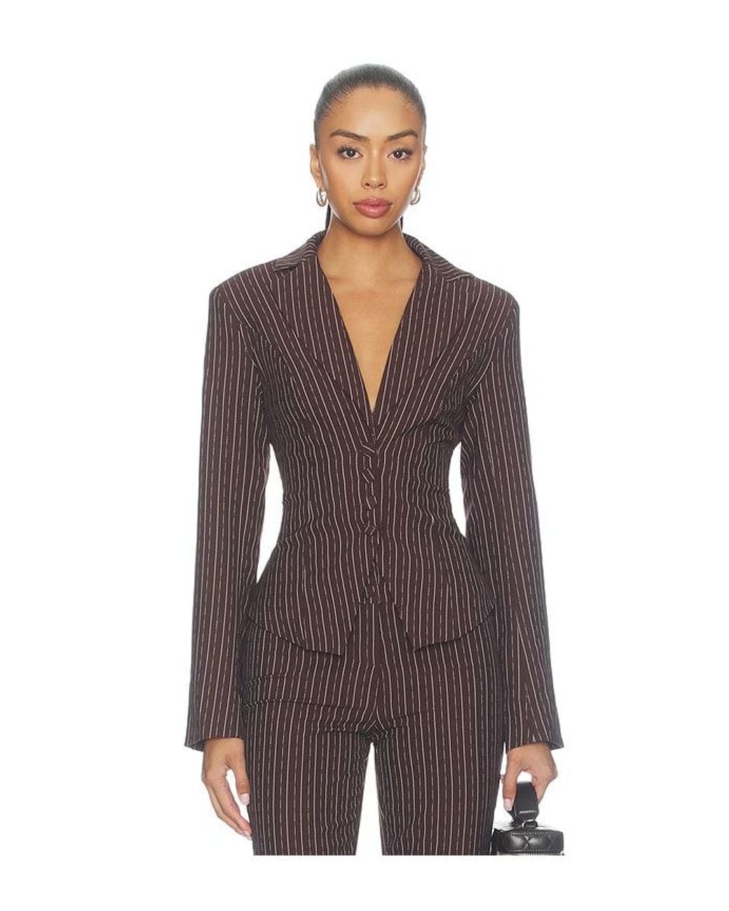 ALL THE WAYS Brown Johanne Blazer