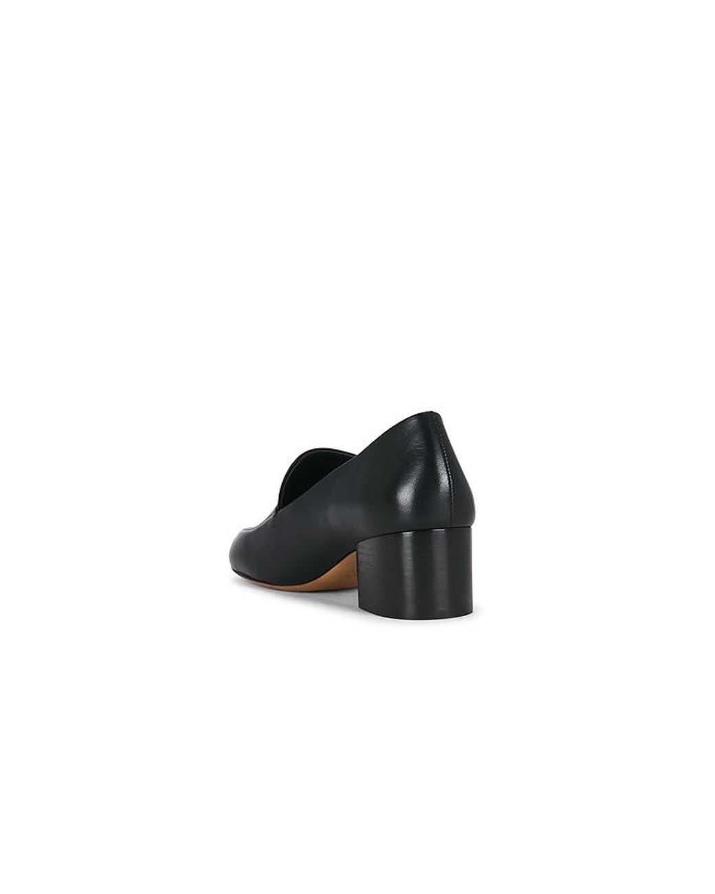 Mansur Gavriel Black Wren Heeled Loafer