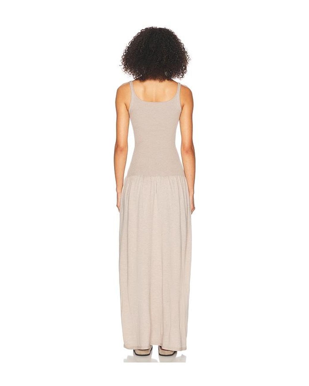 Helsa Natural Maddison Maxi Knit Dress