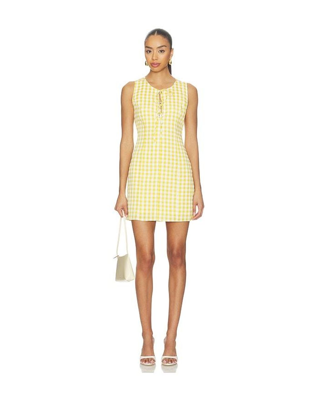 Lisa Says Gah Yellow Helen Dress