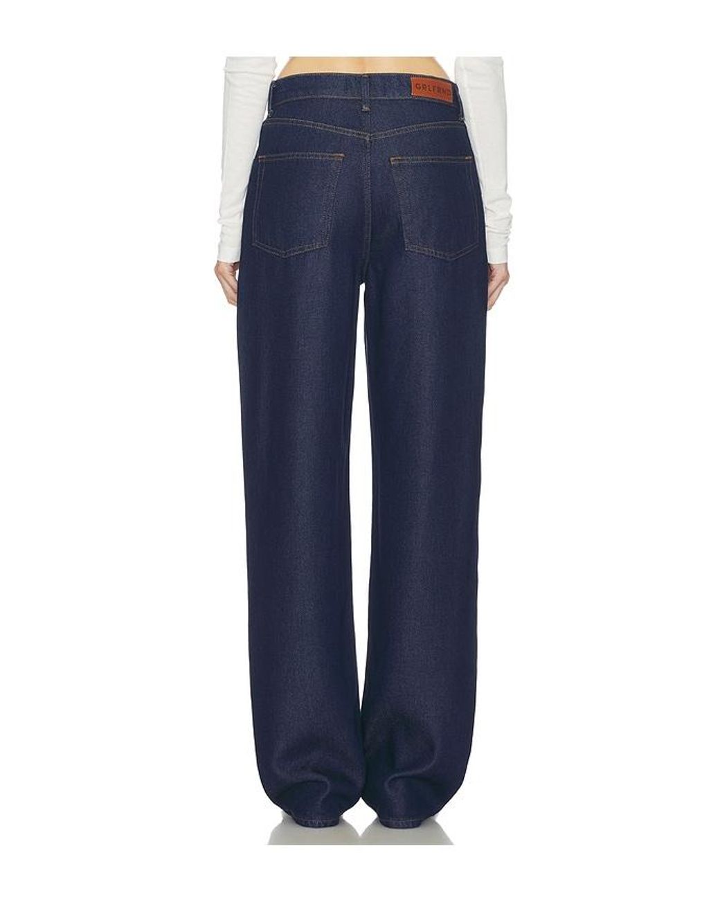 GRLFRND Blue Bella Low Rise Boyfriend