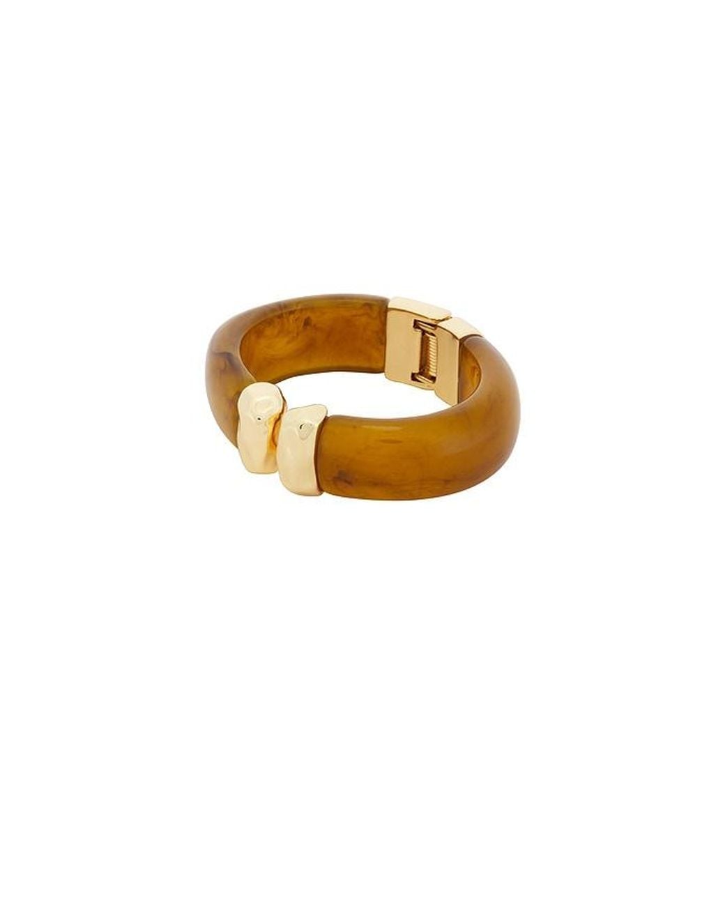 Ettika Orange Carved Relic Cuff