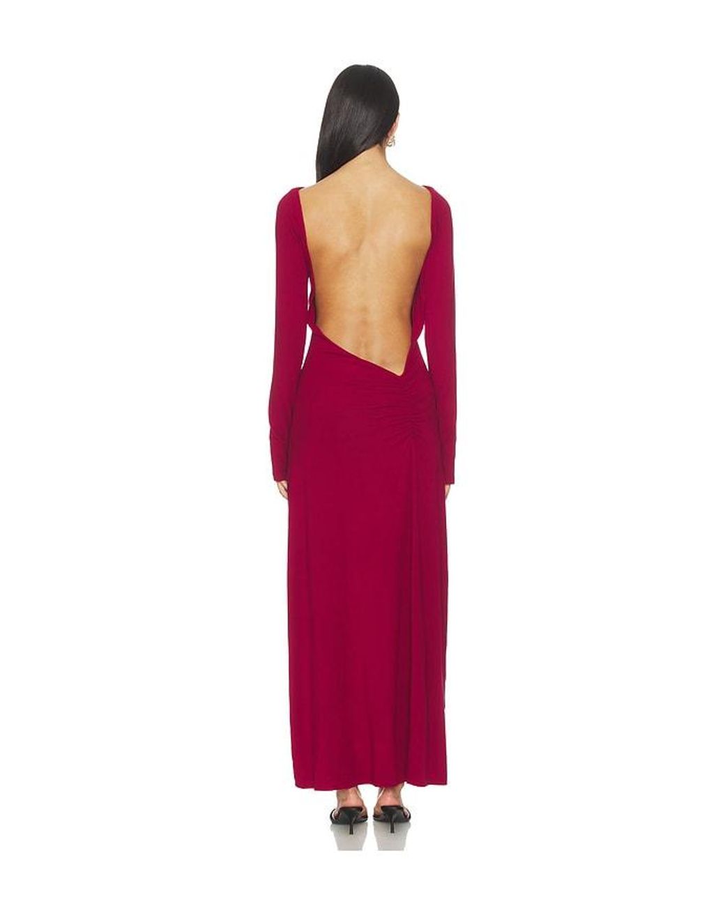 Amelie Teje Red Prima Dress