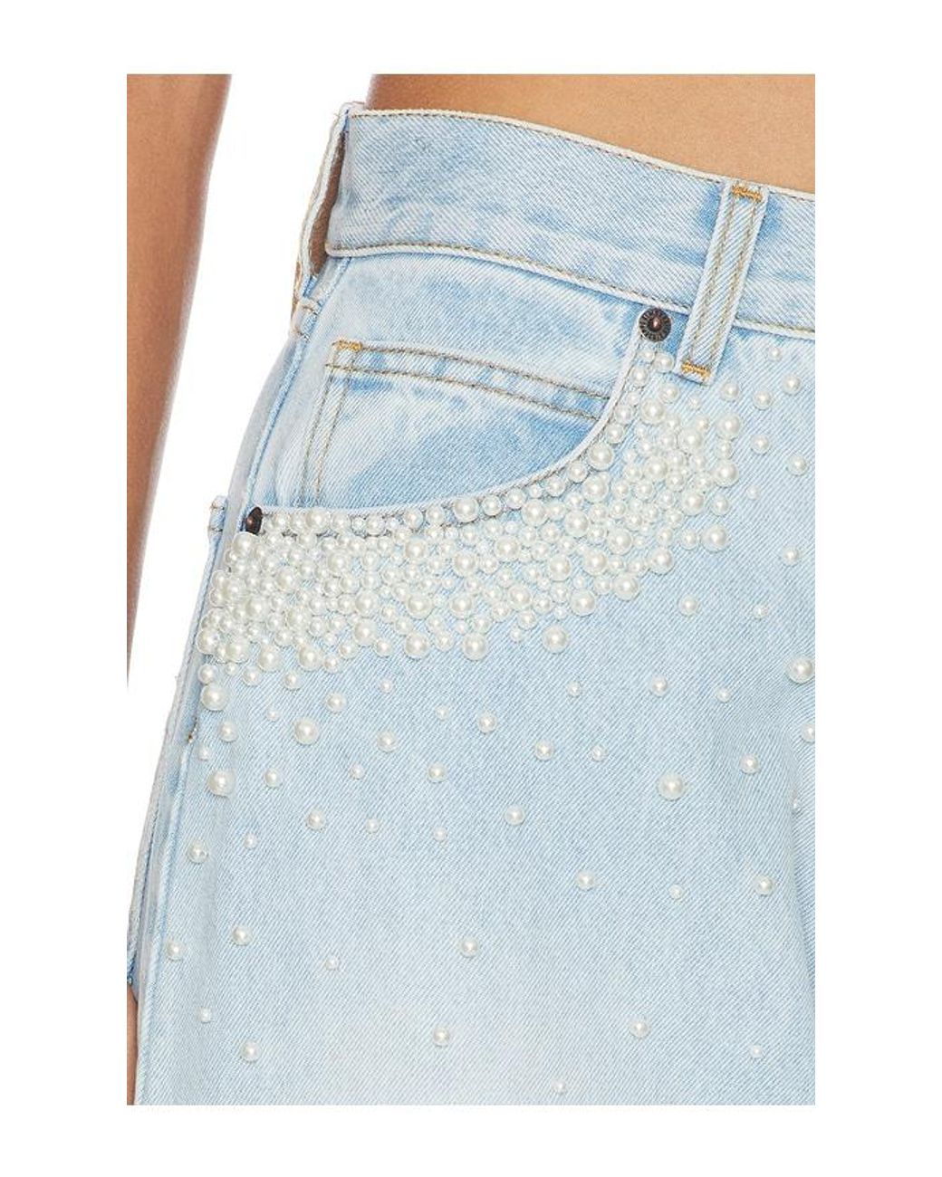GIUSEPPE DI MORABITO Blue Denim Trouser