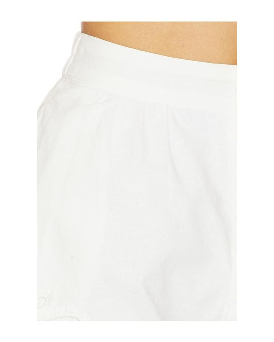 Astr White Joellyn Shorts