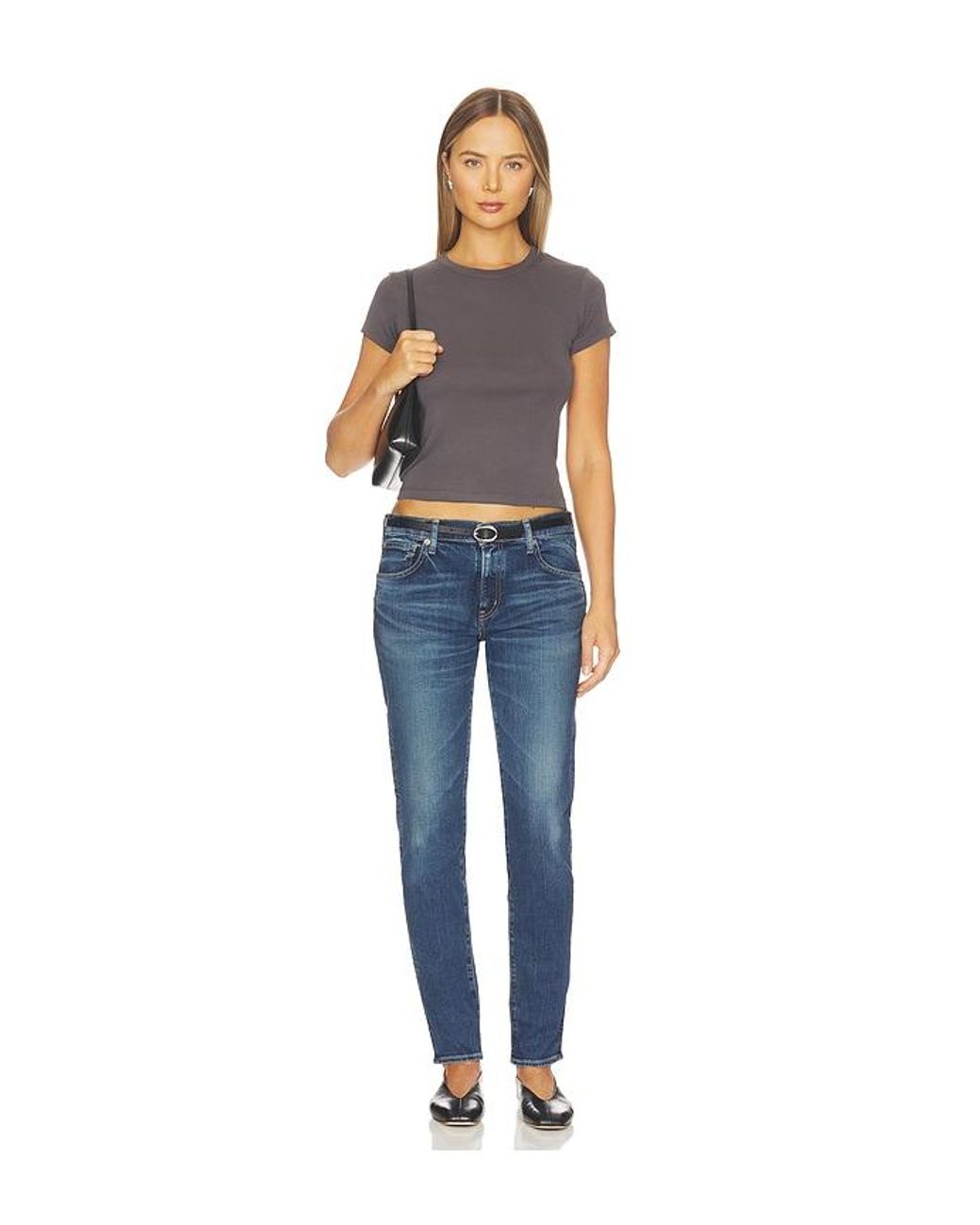 Moussy Blue Glocester Skinny Long Jeans