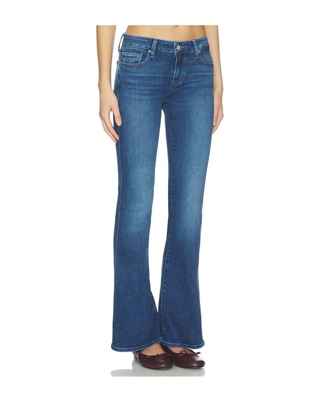 PAIGE Blue Laurel Canyon Bootcut Jeans