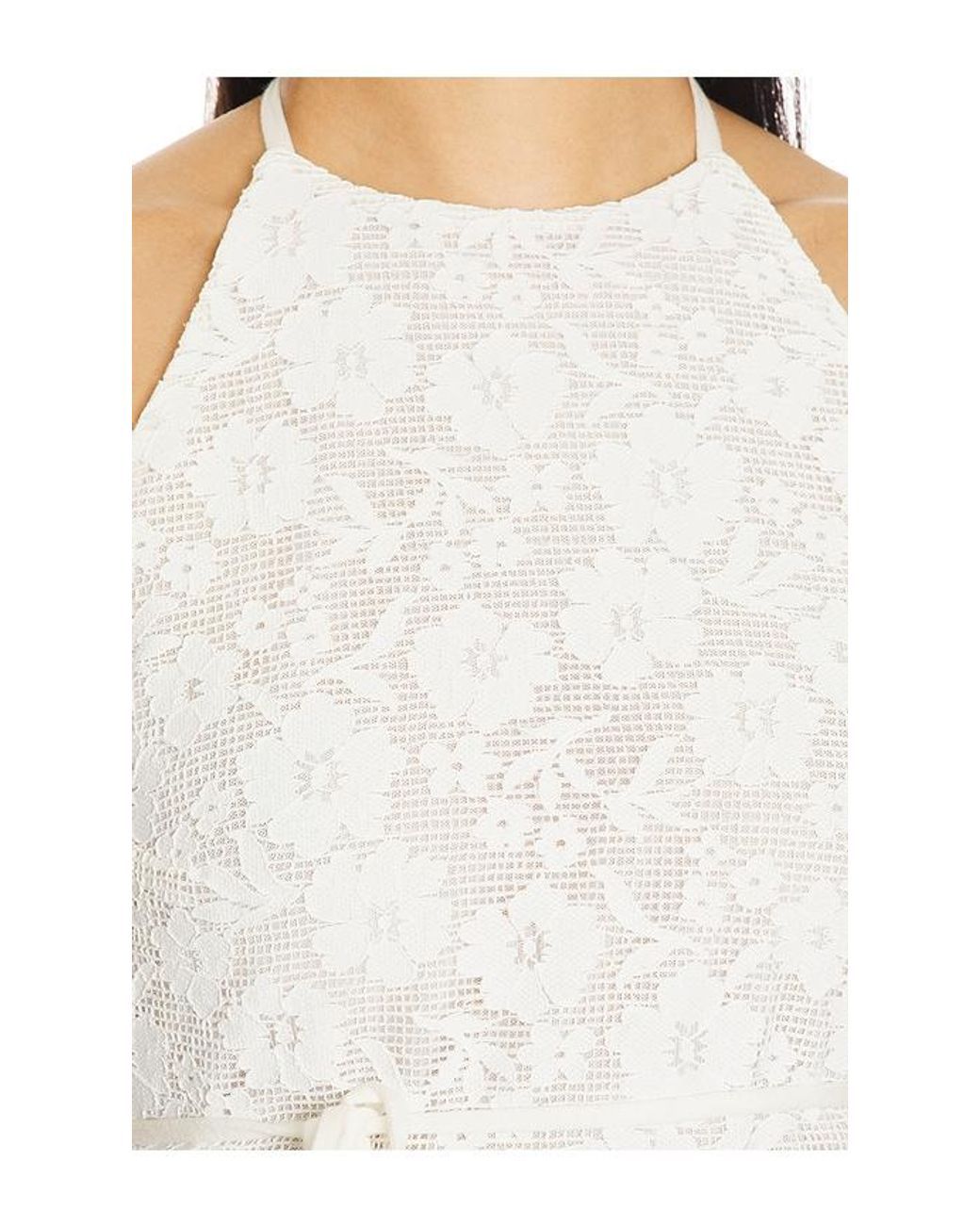 Lovers + Friends White Brianna Top