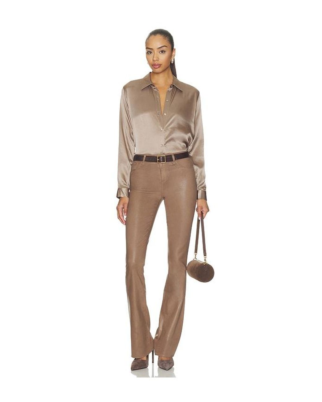 L'Agence Natural Ruth Straight Leg Pant