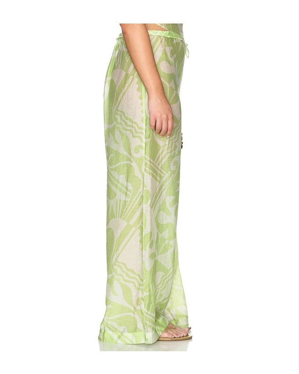 L'academie Green 'Academie Nyra Pant