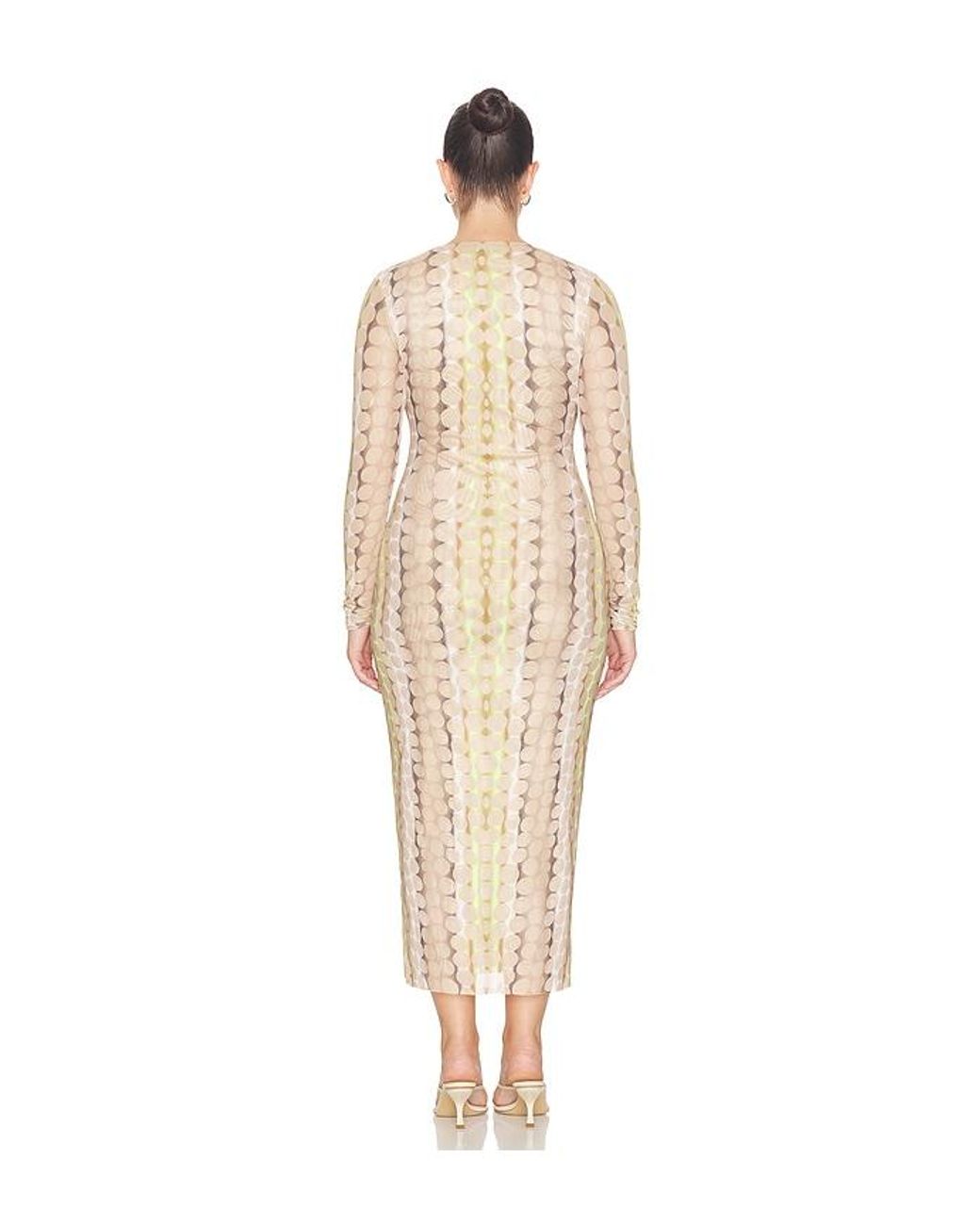 AFRM White Cambria Dress