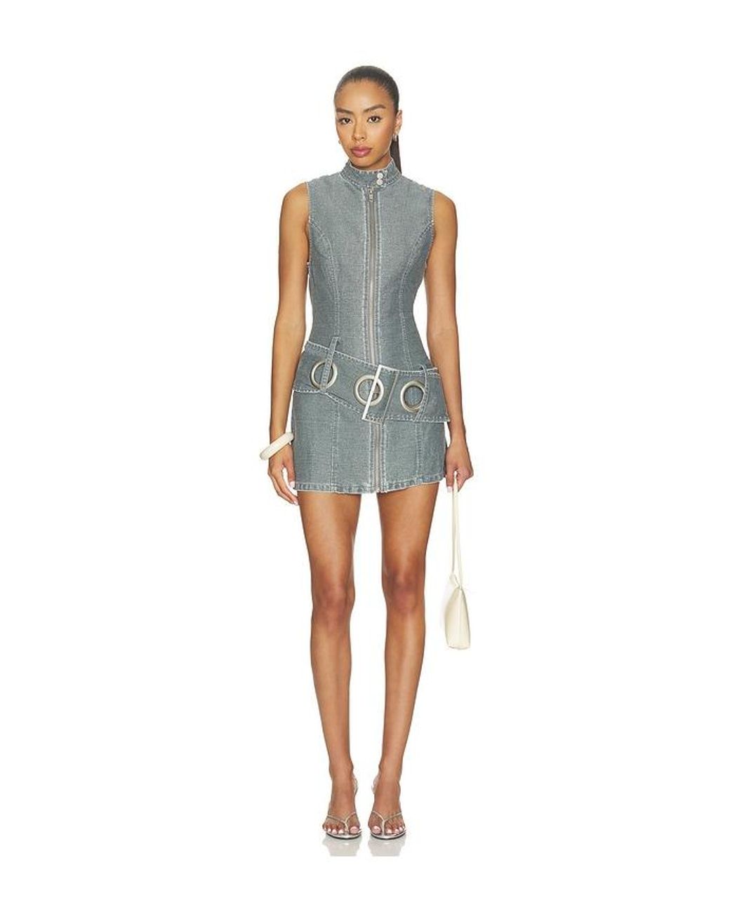BY.DYLN Blue Nyra Dress