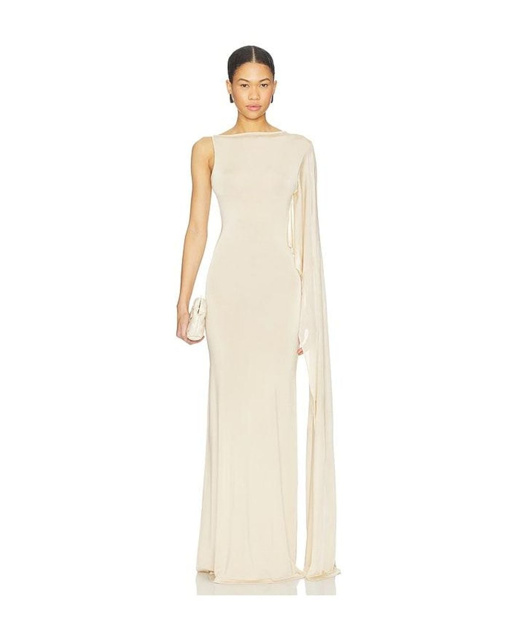 AYA MUSE White Claro Dress
